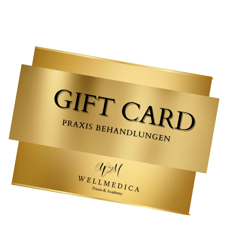 Gutschein Karte Praxis Behandlungen - Well Medica Shop