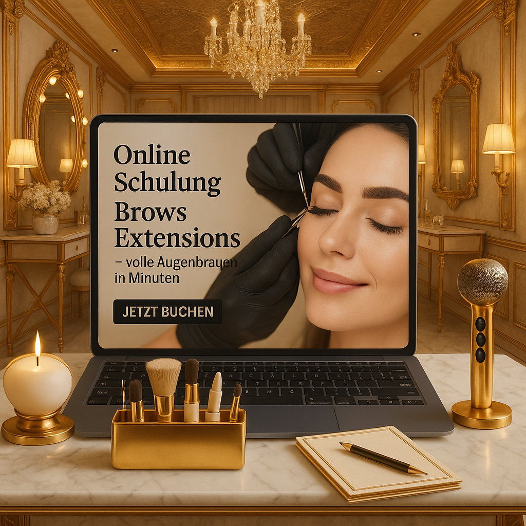Online Schulung Brows Extentions - volle Augenbraun in Minuten by WellMedica - Well Medica Shop