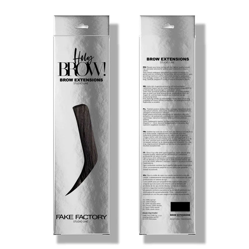 Fake Factory Brow Extensions Black Brown - Well Medica Shop