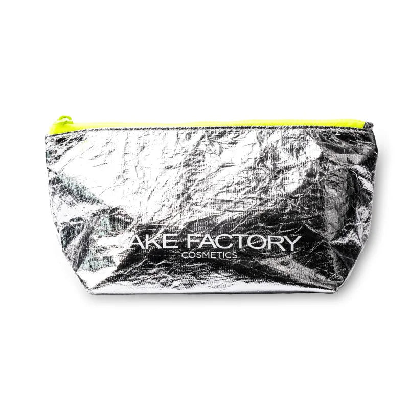 Fake Factory Tyvek Makeup Bag Silver - Well Medica Shop