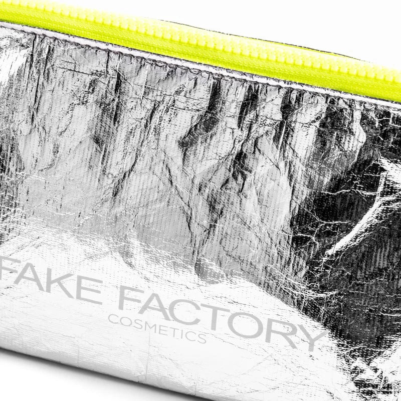 Fake Factory Tyvek Makeup Bag Silver - Well Medica Shop
