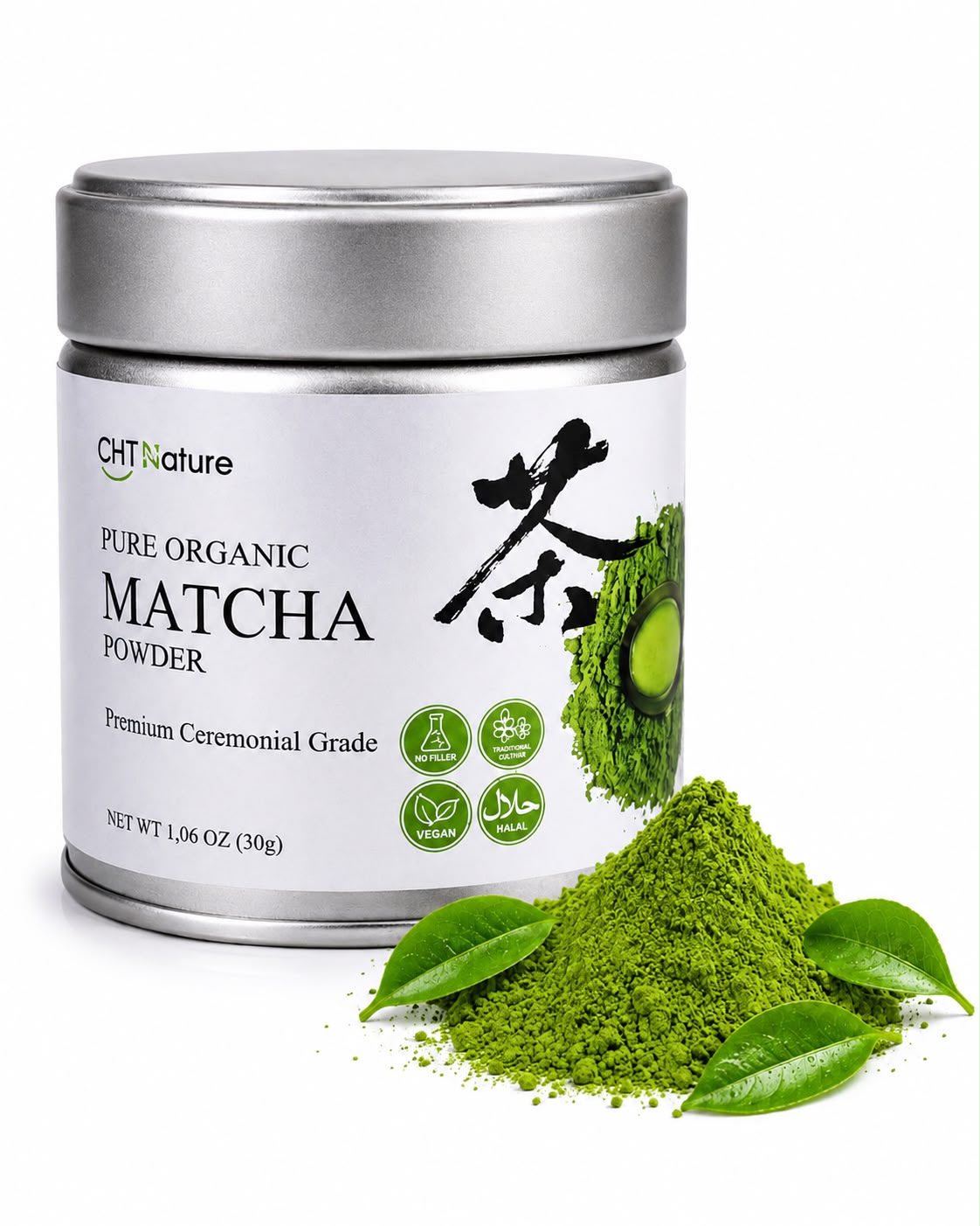 Matcha Pulver Premium Ceremonial Grade 30g – CHT Nature
