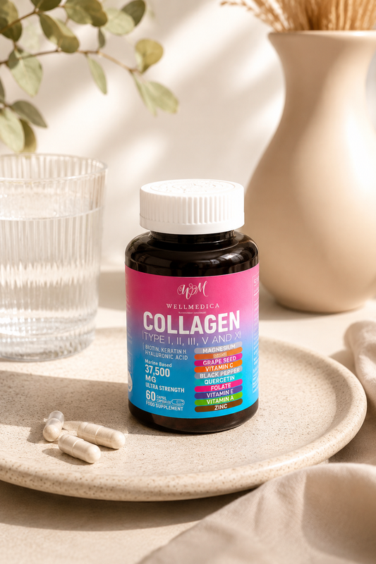 Collagen Type I, II, III, V & XI Marine Based – WellMedica Praxis & Academy