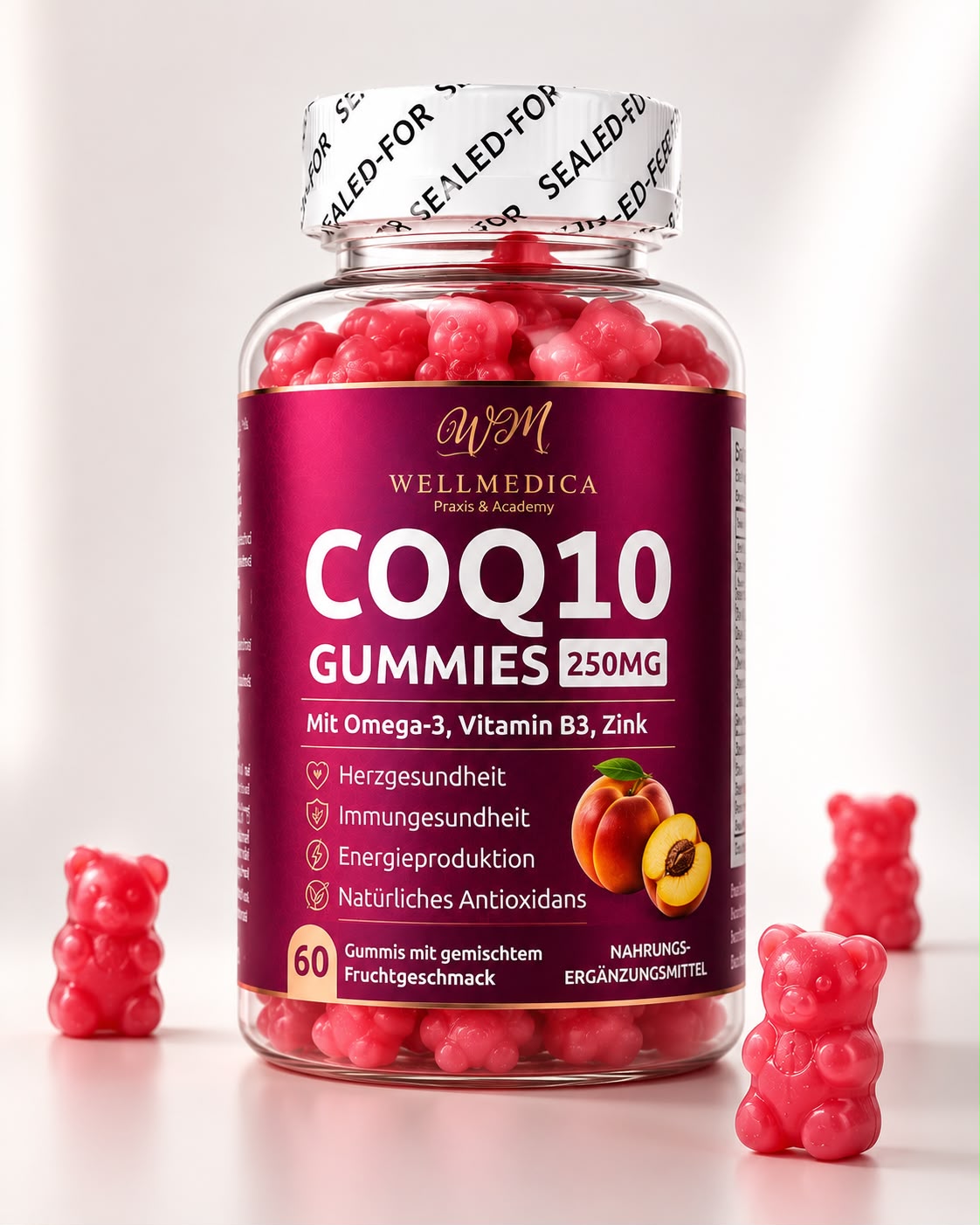 COQ10 Gummies 250mg – WellMedica Praxis & Academy