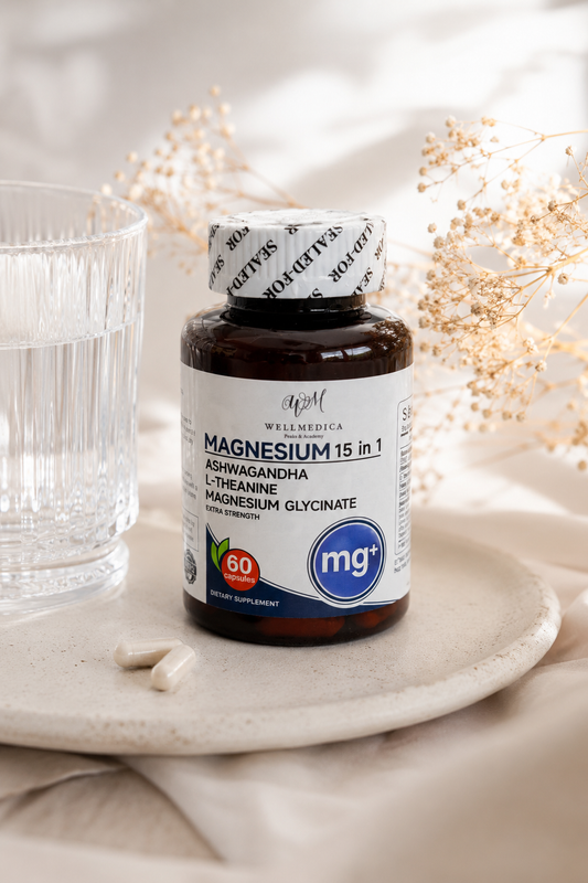 Magnesium 15in1 Ashwagandha & L-Theanin – WellMedica Praxis & Academy