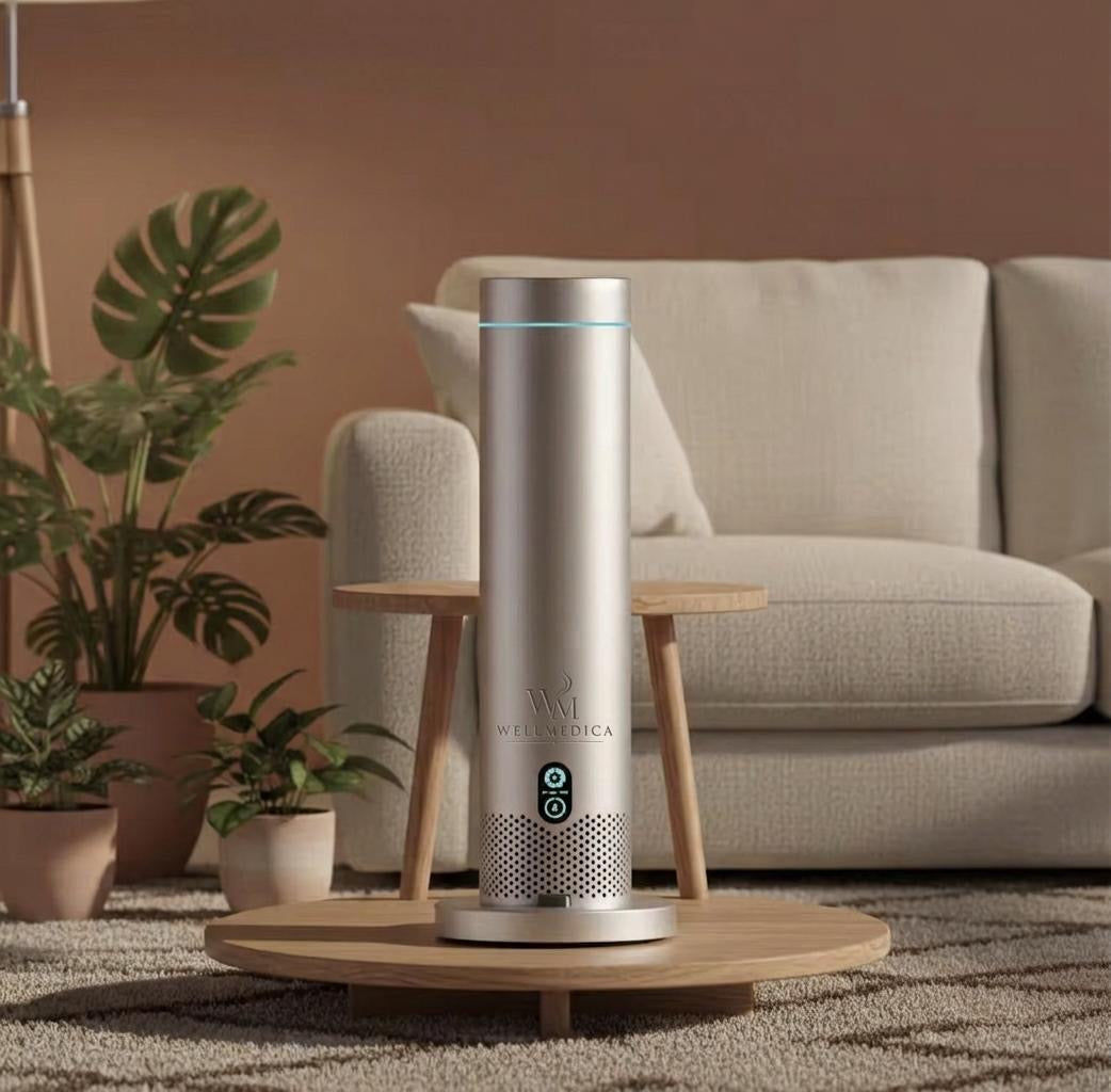 WELLMEDICA SOUL Cylindrical Musical Touch Diffusor Wohnzimmer