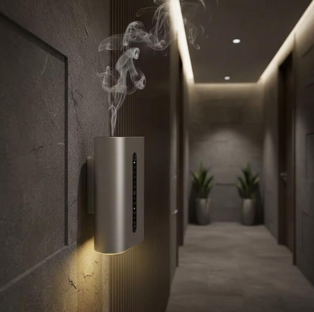 WELLMEDICA SOUL Plug-in Diffusor an der Wand im Flur