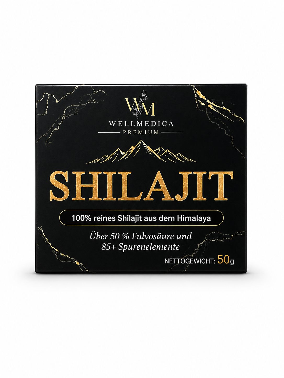 Shilajit – Verpackung Vorderseite