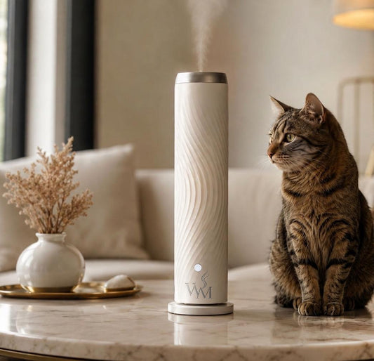 WELLMEDICA SOUL Wave Alabaster Diffusor mit Fernbedienung